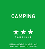 Camping 3 étoiles Tourisme